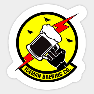 ICEMAN Brew Co. Sticker